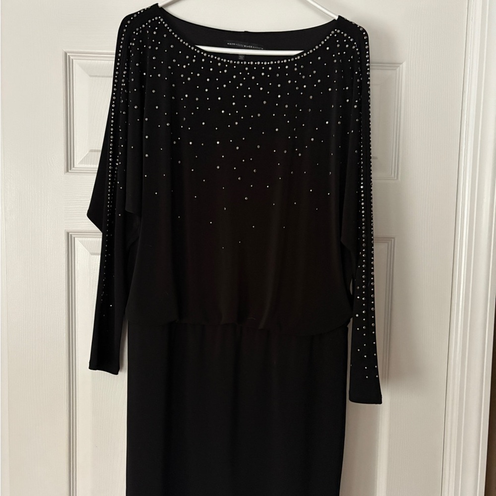 White House Black Market Sparkly Black dress